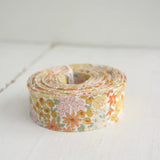 Yellow Garden Floral - 2.5" Bias Quilt Binding