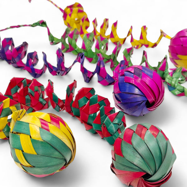 Round Woven Ornament