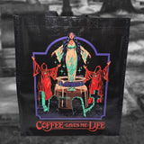 Coffee Gives Me Life Grocery Tote