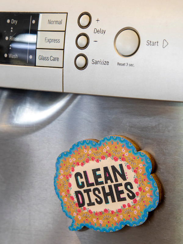 Dishwasher Magnet - Flower