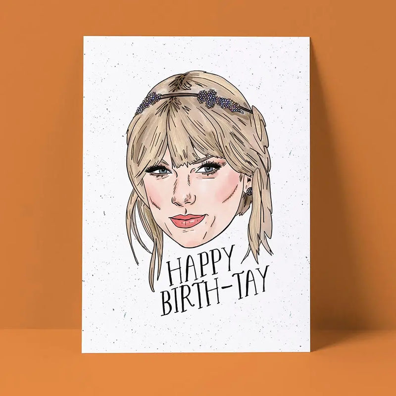 Happy Birth-Tay Birthday Card