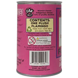 Canned Flamingo Plush Toy