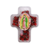 Guadalupe Red Wood Rosary