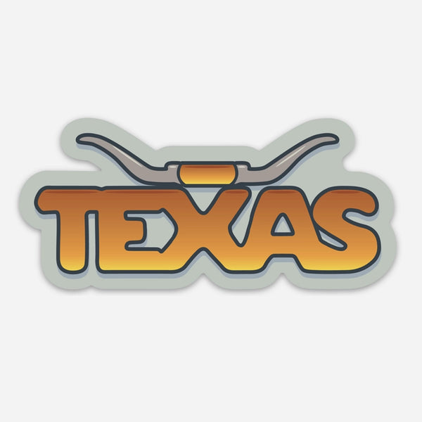 Texas Longhorn Sticker