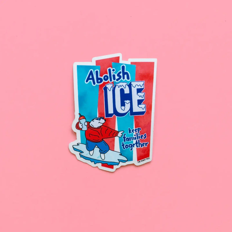 Abolish Ice Sticker
