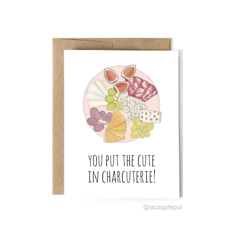 Cute in Charcuterie Card