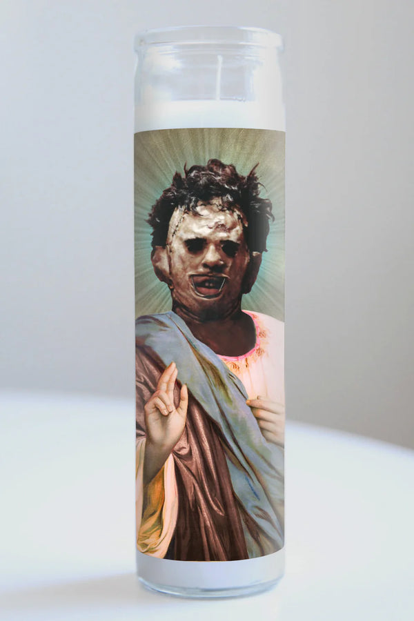 Leatherface Candle