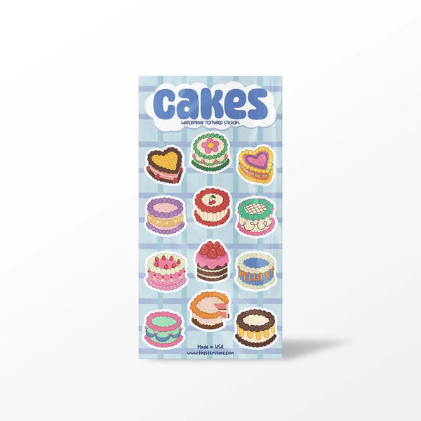 Cakes Sticker Sheets