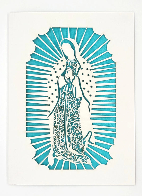 Virgen Guadalupe Greeting Card