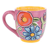 Goodness Mercy Floral Mug at Sew Bonita in Corpus Christi, TX.