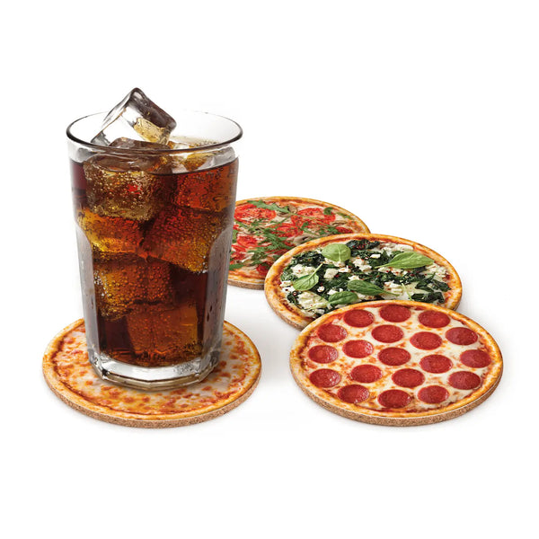 Hot and Fresh - Pizza Coasters
