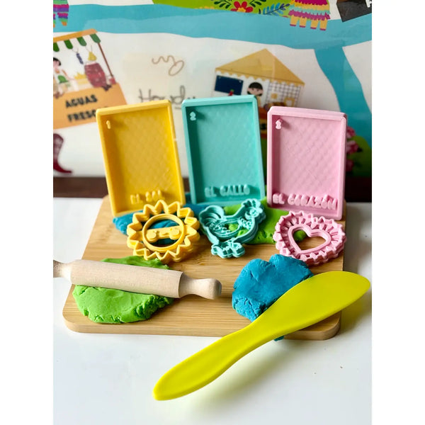 ¡Lotería! – Bilingual Play Dough & Sensory Kit
