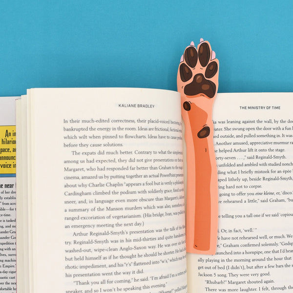 Dog Paw Bookmark