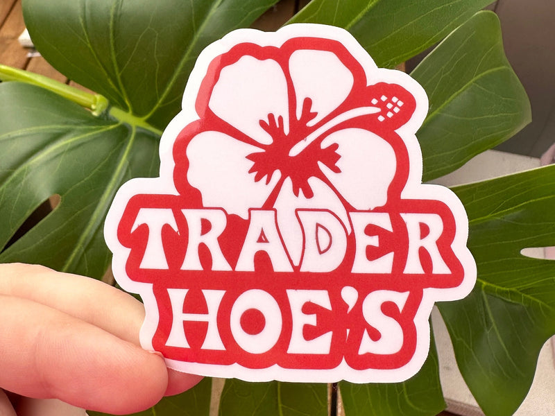 Trader Hoe's Sticker