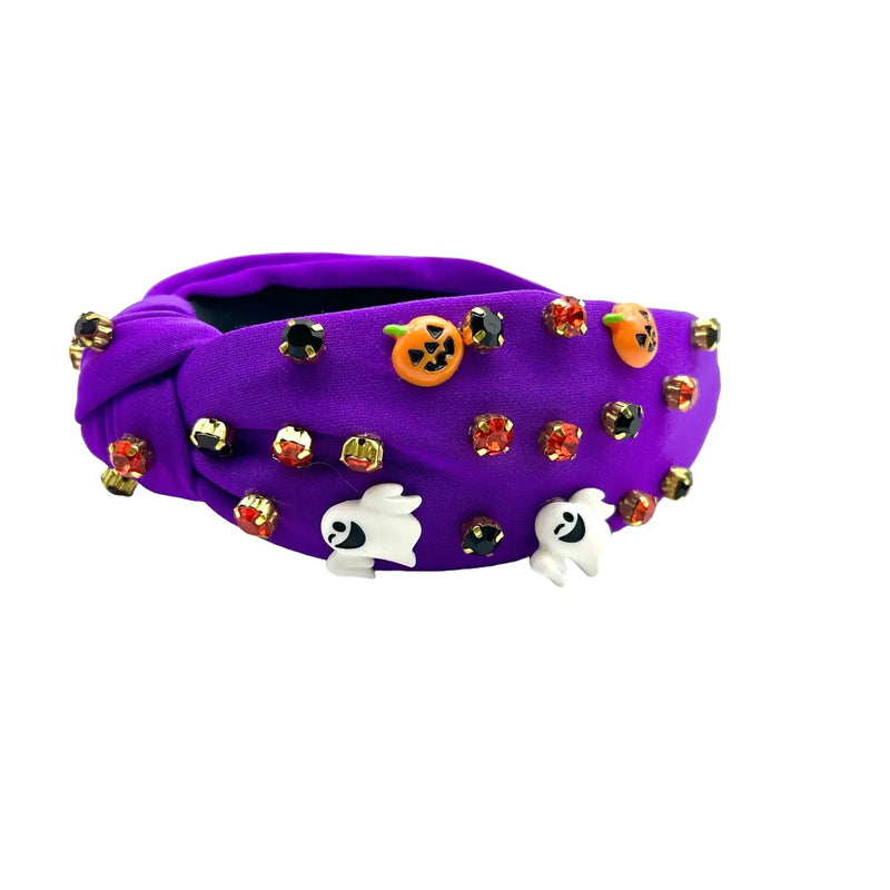 Purple Halloween Headband