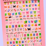 Plot Twist Nail Art Stickers