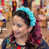 Rose Flower Crown (Medium Flowers)