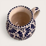 Blue & White Round Talavera Mug