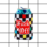 Fuck Off Koozie Can Cooler 12oz