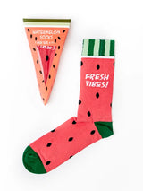 Unisex Watermelon Slice Socks Gift Set