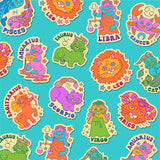 Astrology Cat Stickers