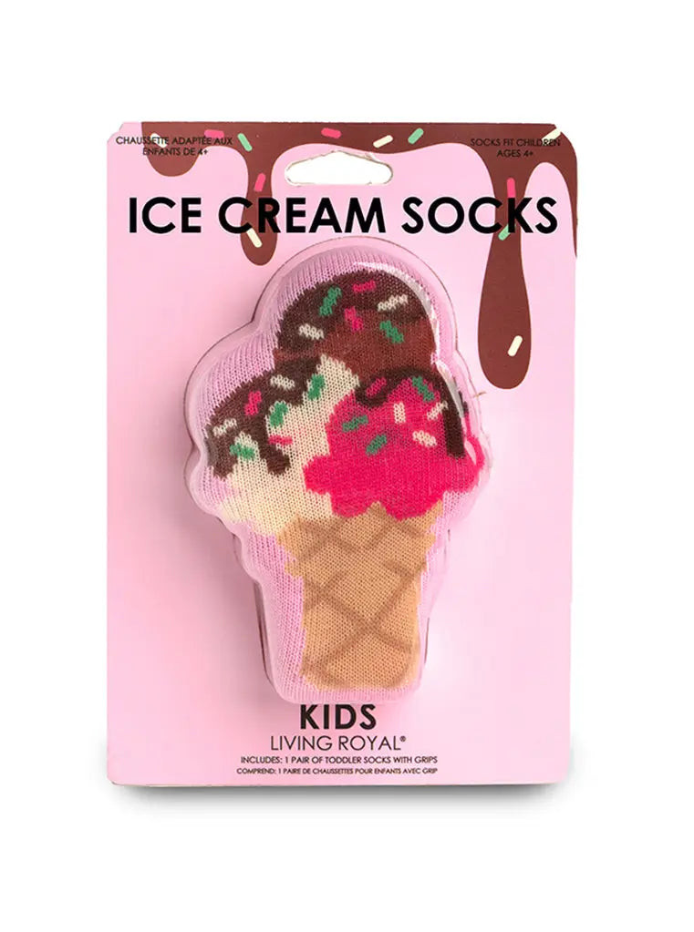 Kids Ice Cream 3D Socks