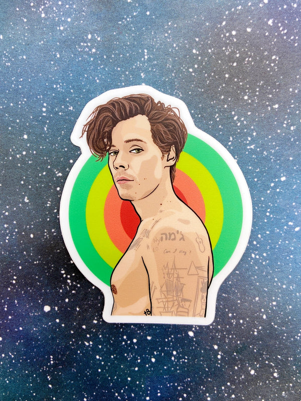 Harry Styles Portrait Sticker