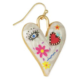 Iconic Looks Gold Heart Icon Earrings