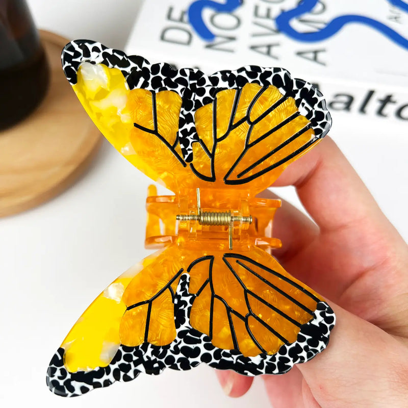 Monarch Butterfly Hair Clip