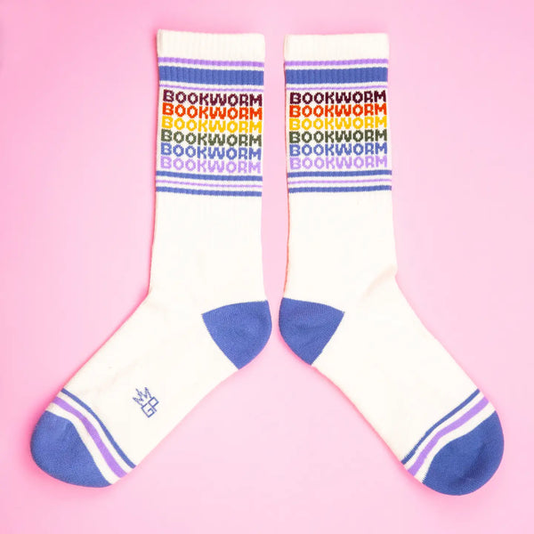 Bookworm Gym Crew Socks