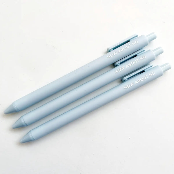 How About No Black Pen