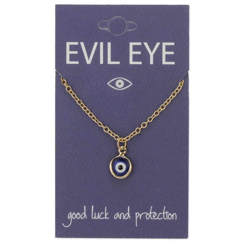 Calming Blue Evil Eye Necklace