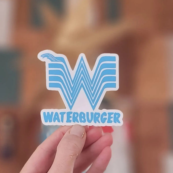 Waterburger Sticker
