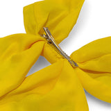 Embroidered Hair Bow (Multiple Colors)