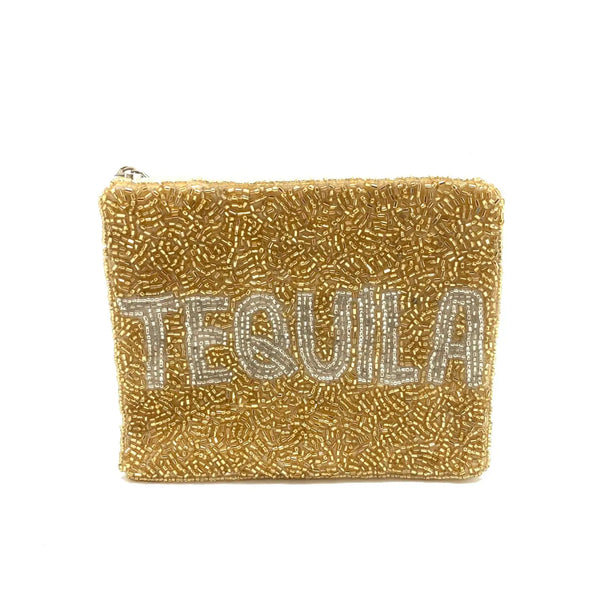 Tequila Beaded Coin Purse