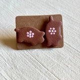 Puerquito Stud Earrings