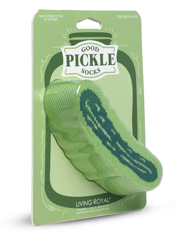 Pickle - Bright Green 3D Socks