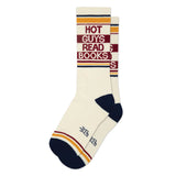 Hot Guys Read Books Gym Crew Socks