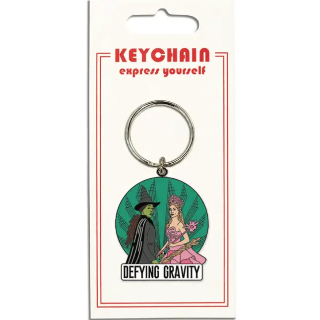 Wicked Defying Gravity Keychain
