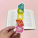 Gems Die Cut Bookmark