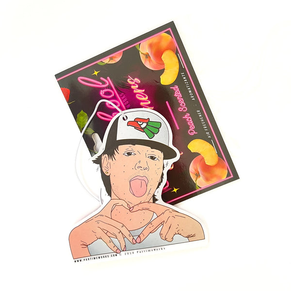 Peso (Peach Scent) Air Freshener 2-Sided