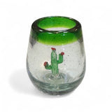 Shot Glass (with glass art)