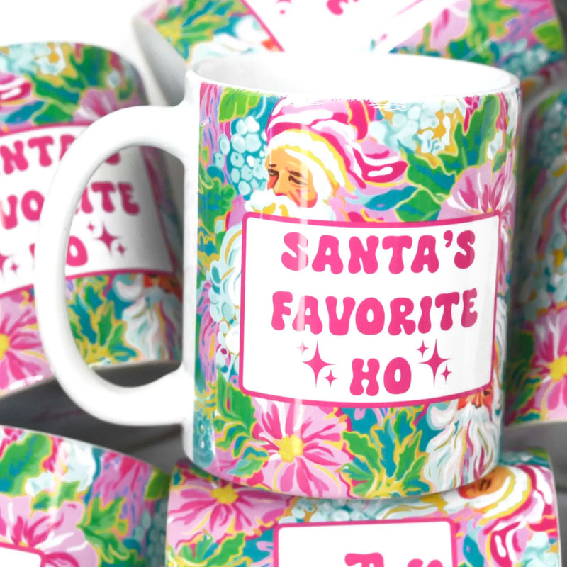 Santa's Favorite Ho Christmas Coffee Mug