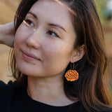 Marigold Hoop Earrings