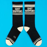 Shit Happens Gym Crew Socks