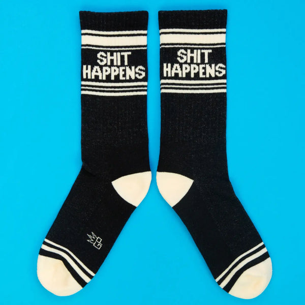 Shit Happens Gym Crew Socks