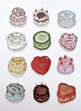 Zodiac Cake Stickers