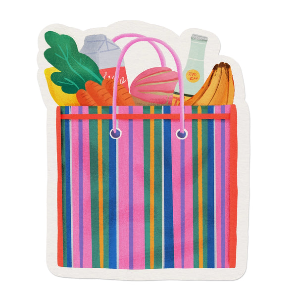 Mercado Bag Sticker