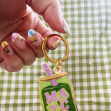 Iced Matcha Keychain