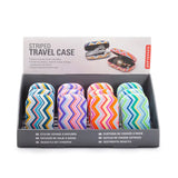 Striped Travel Case